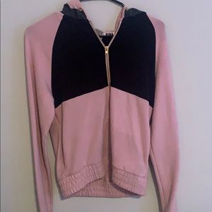 PINK hoodie / XS